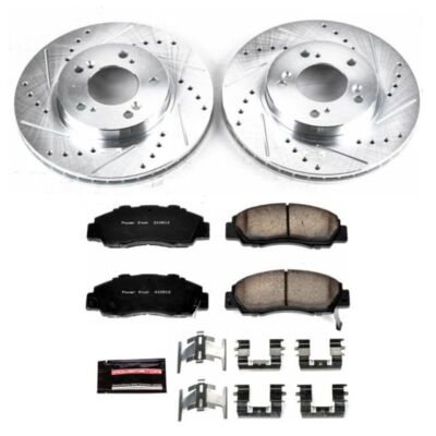 PowerStop K704 Z23 Evolution Sport Brake Kit for 1991-2001 Acura Integra