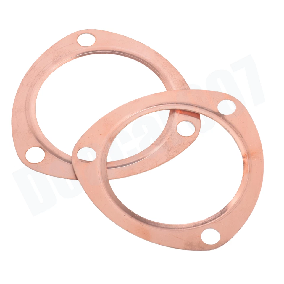 Juntas colector escape cabezal cobre 3" PARA SBC BBC 302 350 454 383 Foto 3 de 4
