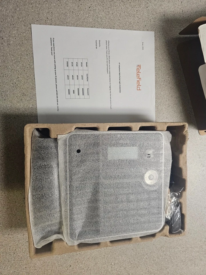 RCA VISYS IP110 Business Class VoIP 2 Line Corded Phone System And Service Black - Image 4 of 4