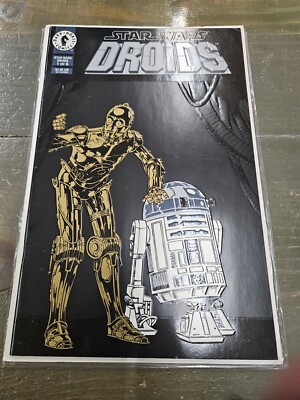 Star Wars Droids #1 C-3PO R2-D2 Dark Horse Comics Embossed Cover