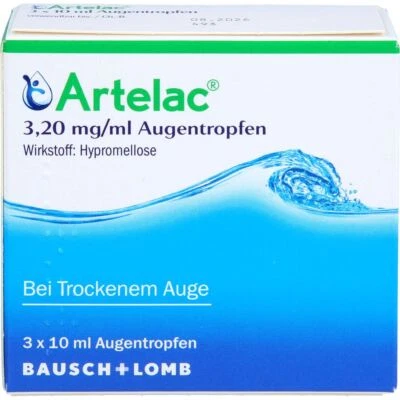 DR. GERHARD MANN CHEM.-PHARM.FABRIK GMBH ARTELAC Augentropfen 30 ml PZN 04348208