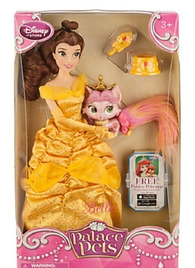 Princess belle 2024 doll disney store