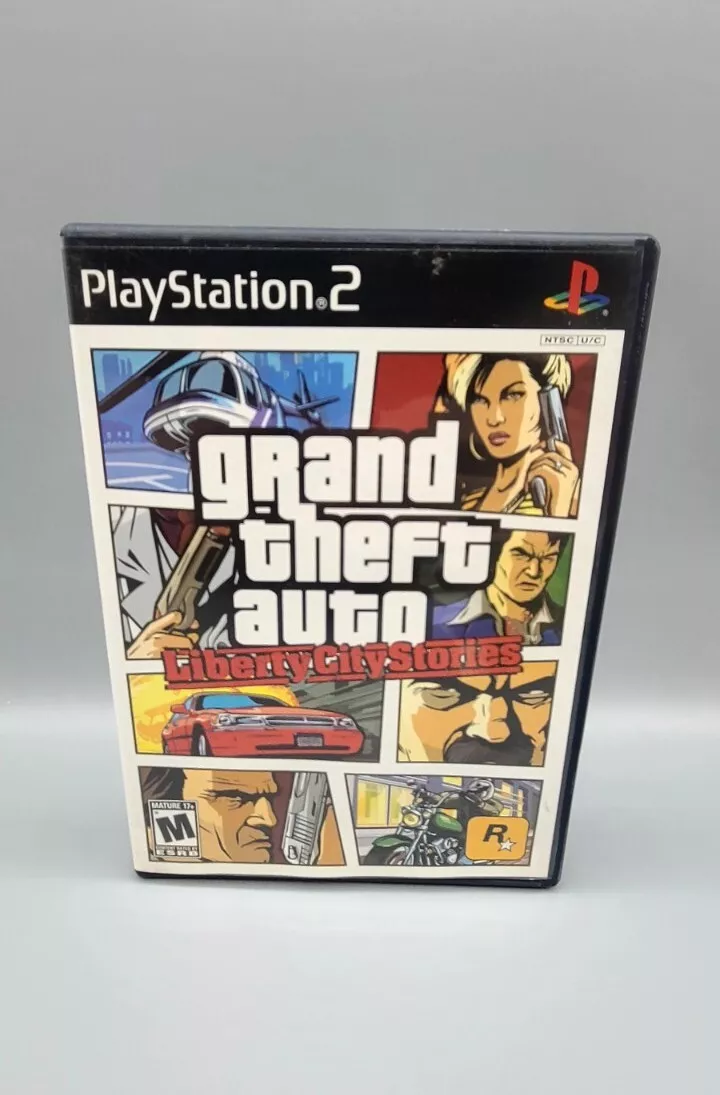 Grand Theft Auto Liberty City Stories PS2 PAL *No Map or Manual