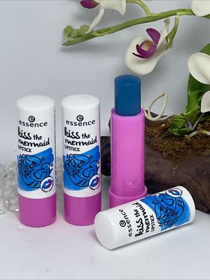 3x Essence Kiss The Mermaid Lipstick - 03 Become Mermaizing - .16 oz - New