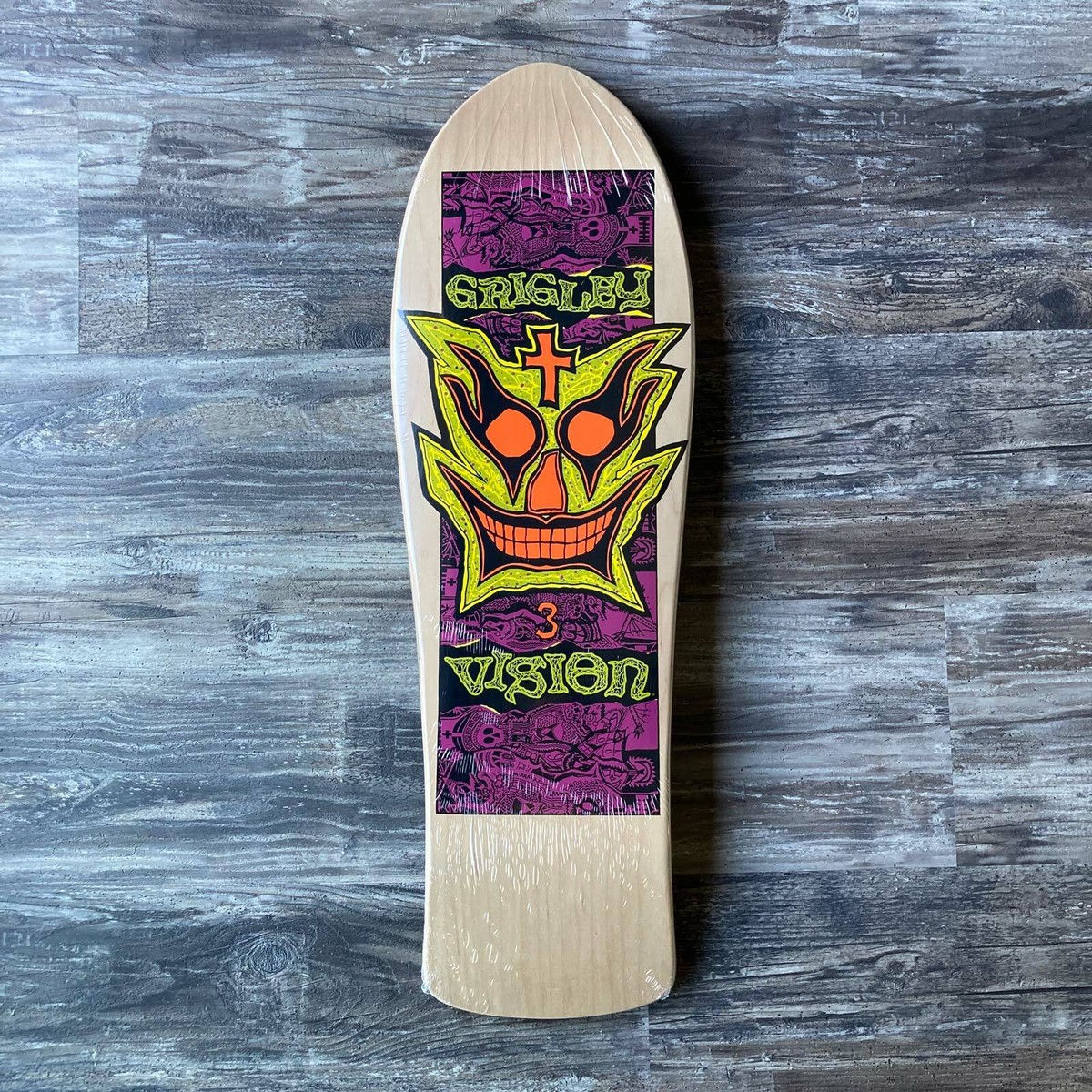 NEW Vision John Grigley 3 Reissue Vintage Skateboard Deck