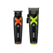 Gamma+ XCEED IN2 Vector Motor Cordless Clipper + Trimmer Value Set(GP418B/GP609)