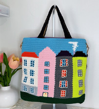 Women s Multicolor Scenic Tote Bag, Rectangle...