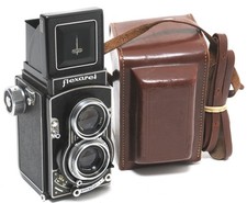  Meopta Flexaret S Standard TLR camera w. Belar 3.5/80mm lens Metax shutter