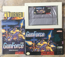 Gunforce Excellent! Complete CIB - Super Nintendo System SNES