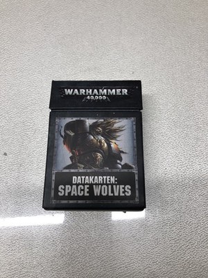 Space Wolves Datakarten Warhammer 40k Armeebuch Space Marines Codex Supplement