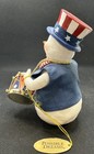 Clothtique Possible Dreams 2000 Koko Snowflake Patriotic Snowman #22904 — photo 4