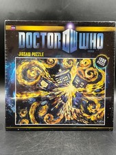 Sealed Doctor Who BBC Exploding Tardis 1000 Piece Van Gogh Jigsaw Puzzle See Nte