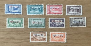 Lebanon Liban 1944 Return of the President Complete Set Mint Hinged