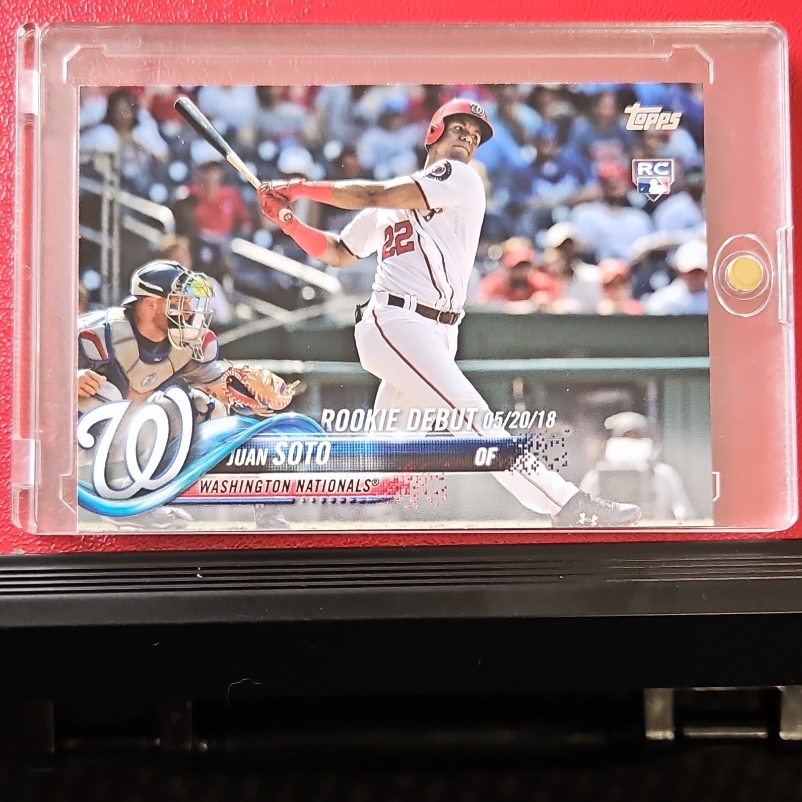 2018 Topps Update Series Rookie Debut Juan Soto #US104 Washington Nationals RC