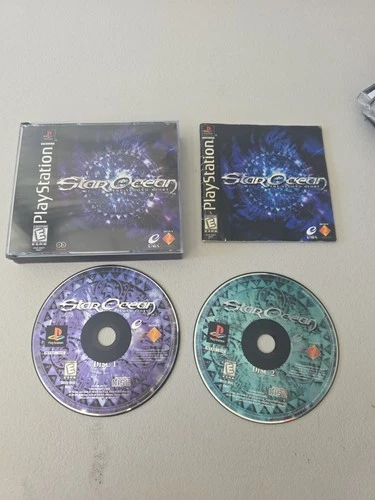 Star Ocean: The Second Story PS1 Sony PlayStation 1, 1999 CIB w Manual – Tested