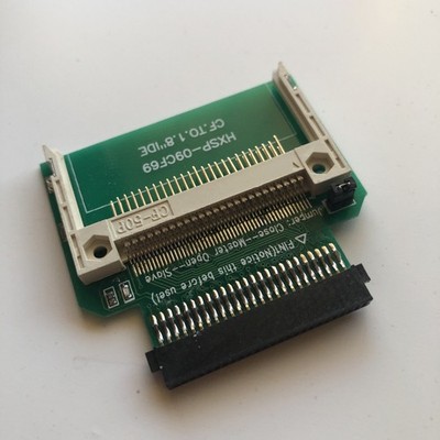 Green SSD Flash Adapter CF Converter for iPod 3rd 4th Gen Photo Hard Drive HDD