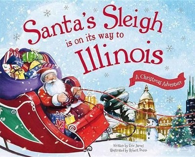Eric James Santa's Sleigh is on its Way to Illinois (Hardback) (UK IMPORT)