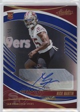2025 Absolute Rookies Spectrum Blue Signatures /50 Nickolas Martin Auto 12l9