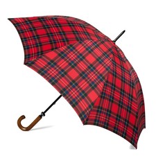 NEW Clifton Gents' Fibreglass Red Royal Stewart Umbrella