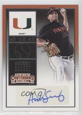 2015 Contenders College Ticket Andrew Suarez (Black Jersey Blue Ink) Auto 0n8h