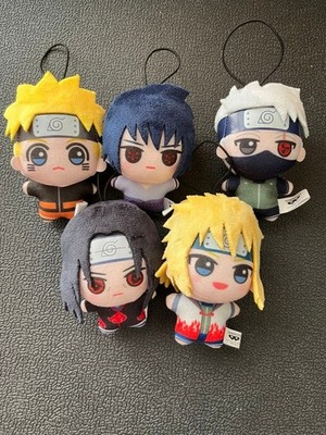 Naruto Shippuden Chibigurumi Plush Set 5pcs GiGO Limited Banpresto Japan