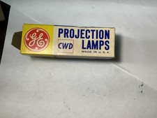 NEW OLD STOCK Vintage GE Projection Lamp CWD Projector Bulb 120v 300 watts