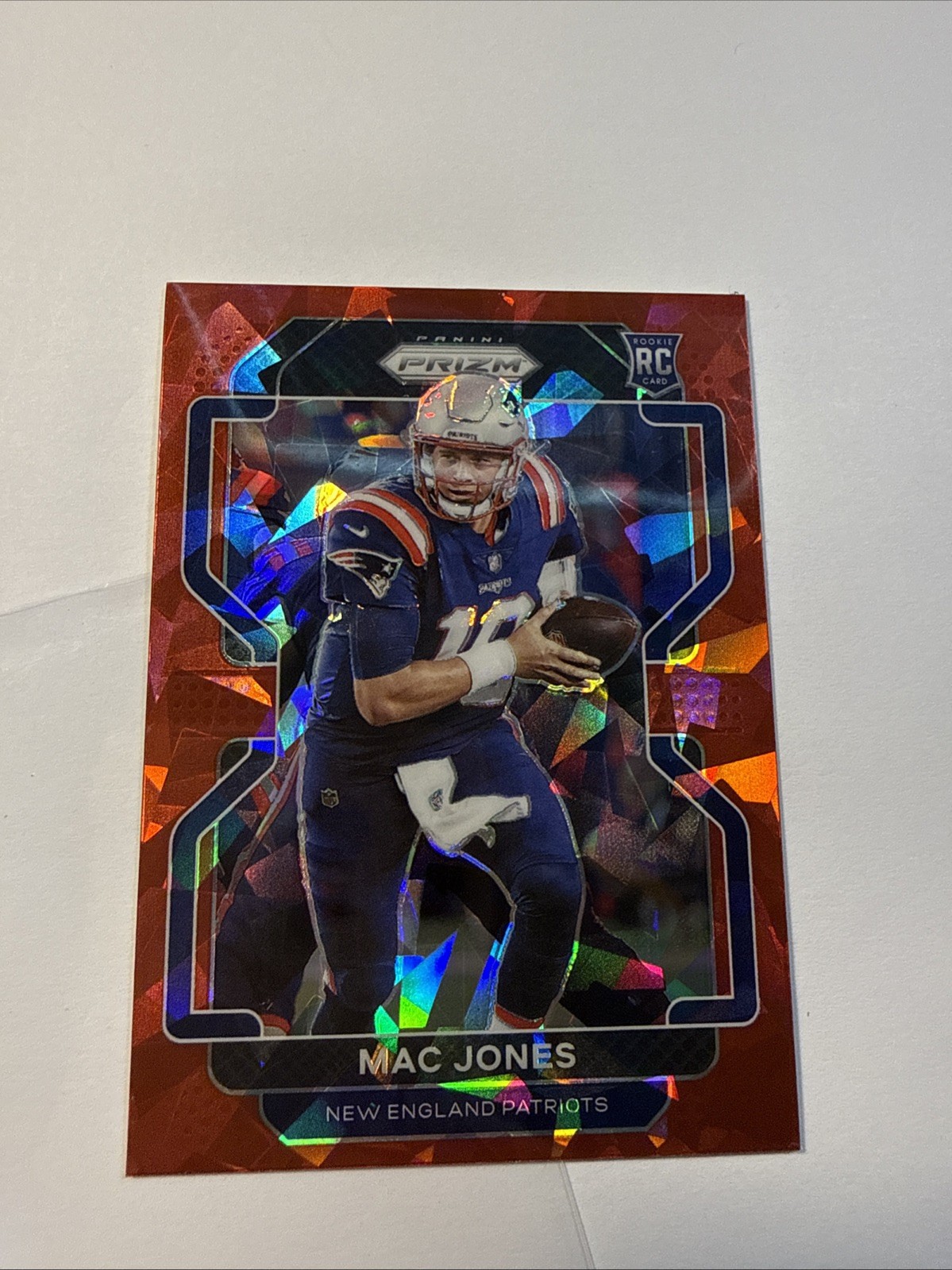 Mac Jones Red Ice Prizm #336