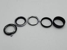 Set of 5 Nikon Nikkor F Extension Macro Adapter Tubes K1 K2 K3 K4 K5 - Japan