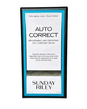 Sunday Riley Auto Correct Brightening And Depuffing Eye Contour Cream 0.5fl oz