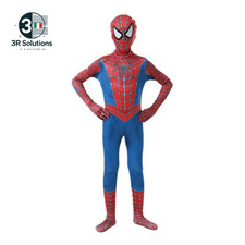 Costume SPIDERMAN Supereroe per Bambini, Costume Da Ragno, Tuta in Spandex, Cost