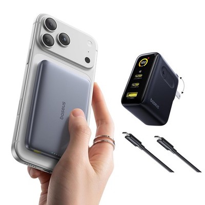 Baseus Picogo Power Bank Ultra Slim 10,000mAh 27W 100W USB C Charger 