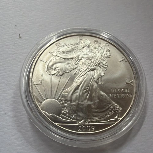 2009 Walking liberty 1 Troy Oz fine .999 silver coin