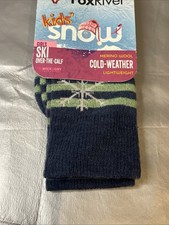 Fox River Kids Snow Socks X-Small Weight Sz XS Sock Ski Merino Wool Blend