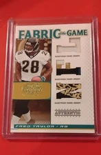 2007 Leaf Certified Materials - Fabric of the Game Fred Taylor #FOG-37 Prime /25