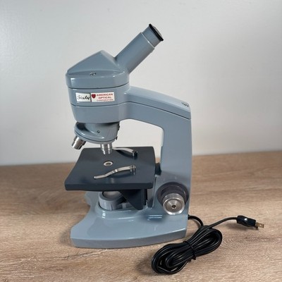 Vintage American Optical AO Series Sixty Microscope - Model 60 Spencer - Working