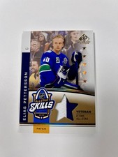 2020-21 Sp Game Used Elias Pettersson All Star Game Patch /35 Vancouver Canucks