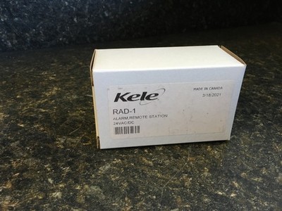 KELE RAD-1: REMOTE ALARM INDICATION STATION 24VAC/DC  (KB)