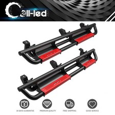 6 Running Boards For 2007-2018 Jeep Wrangler Jk 4 Door Drop Side Step Rail Bars