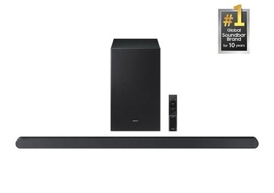 Samsung HW-S700D Soundbar & Subwoofer System, Remote, HDMI, Wall Mount, Black