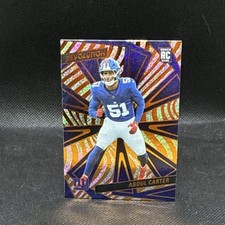 Panini 2025 Revolution Abdul Carter #201 New York Giants Rookie Insert
