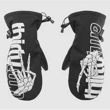 Thirtytwo 32 Corp Mitt Black White 15k Mitt Gloves Snowboard 2026 Ski Guan
