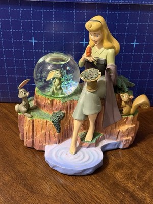 Sleeping Beauty Aurora Princess Briar Rose Snow Globe Disney Store NO BOX READ