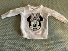 Disney BABY BY DISNEY STORE EMBROIDERED MINNIE MOUSE SWEATER INFANT 12 Months