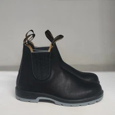 Blundstone 1943 Boot Black/Grey Womens Size 9M