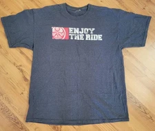 Hawaiian Island Creations Hawaii T-Shirt Surf XL Surfboards HIC Enjoy The Ride