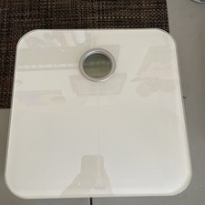 Fitbit Aria Smart Scale Wi-Fi Wireless Bagno BMI Fitness FB201W Bianco Testato