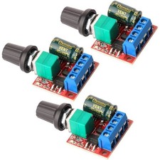 3pcs 6V 12V 24V 35V PWM DC Motor Speed Regulator 5A 90W Control Switch Module