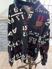 VINTAGE GUESS JEANS U.S.A. WORKWEAR 90s RUGBY POLO BUTTON UP AOP