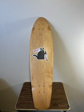 5-Ply Maple Longboard Deck Pintail Kicktail Cruiser Natural Burl Grain