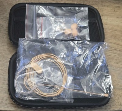 NEW Shure MicroFlex MX153T/O-TQG Omnidirectional Earset Headworn Microphone Tan
